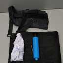 Jigsaw Puzzle Board Roll Up Mats Games Saver Portable Keeper Storage Magic Holder Matt Rollup 2000 1000 500 300 Pieces Accessories Christmas Ideas for Adults Toddler Teens Boys Girls New Home Gifts (Black)