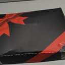 LED Note Board with Colors, Rechargeable 17-Inch Doodle Glow 9-Mode Light Up Desk Sign Letter Message Memo Drawing Dry Erase Board for Classroom/Home Decor/Office/Gifts, 5 Markers & Tracing Book (Black+clear)