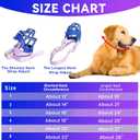 Basket Muzzle Allows Panting Drinking, Anti Biting Chewing, Suitable for Grooming Trimming Training, for Small Medium Large Dogs (Blue, Size 4)