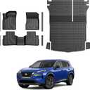 Rogue Floor Mats - Car Mats for Nissan Rogue (No fit Rogue Sport) 2021-2026, All Weather Floor Mats Cargo Liner with Backrest Mat and Door Sill Guards for Rogue Accessories, Heavy Duty Rubber Mats