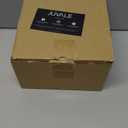 Juvale Japanese Cast Iron Teapot with Infuser & Stovetop Tea Kettle - 34 oz, Blue - Heat Retention, Removable Lid & Fold-Down Handle