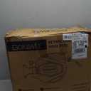 GOXAWEE Retractable Garden Hose Reel, 1/2" x 100 ft Upgraded UV Resistant Water Hose Reel Wall Mounted, Any Length Lock, Automatic Rewind, 180Swivel Metal Bracket, Orange