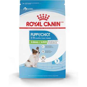 Royal Canin Size Health Nutrition X-Small Puppy Dry Dog Food, 3 lb Bag (EXP 10/18/27)