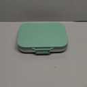 Stainless Steel Bento Box Kids, Leak Proof Metal Bento Lunch Box,3 Compartments 304 Stainless Steel Bento Lunch Containers for School and Office, BPA-Free(Green)