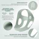 Anti Snore Chin Strap for CPAP Users, Anti Snoring Devices, Light Green, M | Adjustable Snore Stopper, Breathable and Reusable Chin Strap for Sleeping, Comfortable Snoring Solution