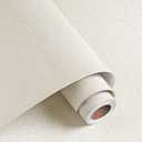 Decotalk 30"x120" White Textured Wallpaper Peel and Stick Grasscloth Textured Wallpaper White Grasscloth Wallpaper Stick and Peel Grass Cloth Wallpaper Removable White Contact Paper for Cabinets