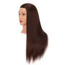 Headfix 26"-28" Long Hair Mannequin Head Synthetic Fiber Hair Hairdresser Practice Styling Training Cosmetology Manikin Doll Head with Clamp