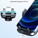 vanva Universal Air Vent Car Mount, [ Big Phones & Thick Case Friendly ] Cell Phone Holder for Car Hands Free Clamp Cradle Vehicle fit for All Apple Smasung Galaxy