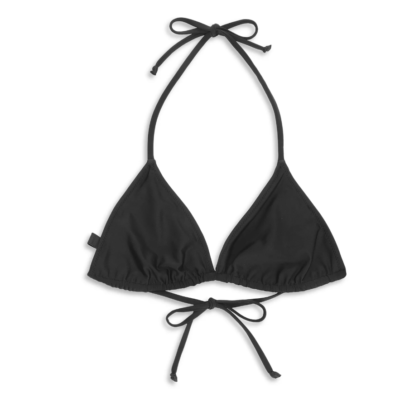 YIMISAN Women's Two Piece Floral Print Swimsuits Triangle Top Sexy Bikini Sets Low Waist Cheeky Bathing Suit Black Size D 