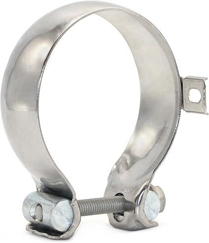 20779889 Heavy-Duty Exhaust & Muffler Pipe Clamp Kit-Compatible with GM/Chevy/GMC Trucks/SUVs (2007-2023 Silverado Sierra Tahoe Suburban Yukon)