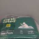 Earth Rated Max Absorbency Puppy Pee Pads for Dogs Absorbs 2X Faster & 2X More, Leak-Proof, Odor Control Potty Training, Unscented, Large, 22 x 23, 75 Count