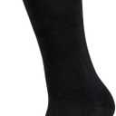 Terramar Adult Thermasilk Hiking Sock, Liners Calf Sock, Pack liner (Small, Black)