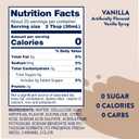 Jordan's Skinny Mixes Sugar Free Coffee Syrup, Vanilla Coffee Flavoring Syrup, Zero Calorie Drink Mix, Lattes, Baking, Protein Shake or Cocktail, Dairy & Gluten Free, Kosher, 25.4 Fl Oz, 2 Pack (EXP 07/19/26)