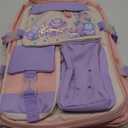 VIDOSCLA 3Pcs Bunny Backpack for Girls Kawaii Kids Backpack Girls Backpack with Lunch Box Set-3Pcs Pink L