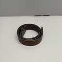 BC Belts Western Leather Belt Strap - 1.5 Wide with Embossed Scrollwork Without Buckle for Men & Women, Cowboy/Cowgirl Style (Medium (32-34" Waist), Brown)