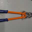 WADFOW 18" Medium Size Bolt Cutter: Soft Grip Rubber Ergonomic Handle Cutters Cutting Fence, Steel Wire, Chain, Screws, Rivet and Medium Padlock, Heavy-Duty