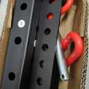 Multi Use Belt Squat Attachment,Adjustable Length Belt Squat System,Fits for 3''X3'' or 2''X2'' Power Racks and 1/2'' or 5/8'' Holes,Belt Squat Machine,Lever Lifting Belt,Lever Arms