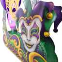 Cheerland Clearance Mardi Gras Table Decorations Mardi Gras Centerpiece for Masquerade Carnival Float New Orleans Party Decoration Mask Fat Tuesday Supplies Festival Purple Green Gold Birthday Decor