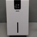 Dehumidifier, Dehumidifiers for Home,98 OZ Water Tank, (1000 sq.ft) Quiet Dehumidifier for Basement Bathroom Bedroom with Humidity Display, Auto Shut Off, Relaxing 7 Color Ambient Light, CreamWhite