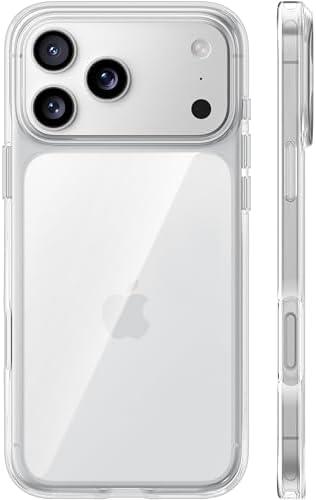 TORRAS for iPhone 17 Pro Case Crystal Clear, Ultra-Thin, 2025 Upgraded Non-Yellowing, Military-Grade Protection, Transparent Slim Case for iPhone 17 Pro Phone Case, Soft, Anti-Scratch, Clear