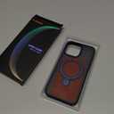 TORRAS Upgraded 360 Rotatable Magnetic Ring for iPhone 15 Pro Max Case, Fit for MagSafe with Stand Ring Holder, 16FT Mil-Grade Shockproof Translucent for iPhone 15 Pro Max Phone Case Ostand, Blue