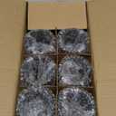 Amber Large Votive Candle Holder Set of 8, Tea Lights Candle Holders for Wedding Table Centerpieces, Boho Decor, Home Dinner Birthday Party Decor, Bridal Shower and Holiday Decorations