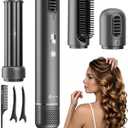 Air Styler Wrap Multi-Styler Dual Direction Air Curler for Left & Right Curls Lightweight 110K RPM 800M Ionic 3-in-1 Hair Styling Tool for Curling, Straightening & Volumizing Travel Home