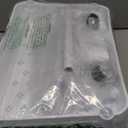 Calmootey 3-Tier Rolling Utility Cart with Drawer, Multifunctional Storage Organizer with Plastic Shelf & Metal Wheels, Storage Cart for Kitchen, Bathroom, Living Room, Office, White