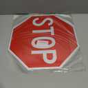 2-pack Stop Signs Red Stop Signage Aluminum Traffic Sign Warning Sign with 2 Pre-drilled Mount Holes, 30 X 30 cm