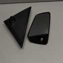 Fit System Passenger Side Mirror for Mazda Pick-Up, Chrome, Foldaway, Manual