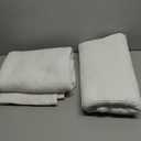 Gentlesoft 100% Cotton Blanket Queen Size for Bed - Breathable and Soft for Spring Summer, Thick Cozy Waffle Weave Blanket Gifts for Women, White, 60x42 Inches Pack of 2