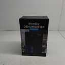 NineSky Dehumidifiers for Home, 95 OZ Water Tank, (1000 sq.ft) Dehumidifiers for Bathroom Bedroom Basement with Auto Shut Off, 7 Colors LED Light(Black)