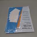 MaxGear 2" x 2" Square Labels, for Inkjet or Laser Printer, Matte White Printable Sticker Labels Sheets, Strong Adhesive, Dries Quickly, Holds Ink Well, 360 Pcs