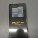 KANGHAR Compatible with iPhone 16 Pro Max Case, Aesthetic Checkered Cute Pattern, Support for MagSafe Shockproof Cover for Girls Women -Blue