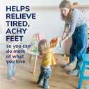 Dr. Scholls Energizing Comfort Womens Everyday Insoles with Massaging Gel - Clinically Proven, All-Day Energy and Comfort Inserts with Patented Triple Gel Design - Shock Absorbing, Arch Support (1 Pair (Pack of 2))