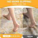 8x10 Non Slip Rug Pad Gripper, 1/4" Thick Cushioned Carpet Pads for Hardwood Floors, Felt and Silicone Backing, Under Area Rugs Anti Skid Mat Keep Rugs in Place