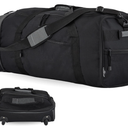 Travelers Club 32" Expandable Rolling Travel Duffel Bag, Black