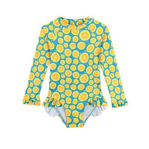Toddler Girl Swimsuit Long Sleeve Ruffle Swim Suits Girls One Piece Swimsuits with UPF 50+ Sun Protection 12-18 Months 18-24 Months 2t 1t 12 Months