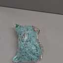 Rosoz Nature Fish Net Wall Decoration with Shells, Ocean Themed Wall Hangings Fishing Net Party Decor for Pirate Party,Wedding,Photographing Decoration (Aqua) (One Size)