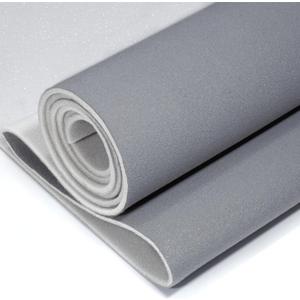 Auto Headliner Fabric 120 L  60 W Ultra-Fine Velvet with Foam Backing - Tube Packaging - Gray Interior Replacement Material for Car/Truck/SUV/RV Roof - Home Repair/DIY Headliner Material