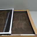 Metro Screenworks Adjustable Window Screens (24" H x 31 3/4" - 60" W)
White, Horizontal Replacement Screen Inserts for Vinyl, Wood, Metal, Double-Hung Windows, Expandable & Retractable, 2-Pack