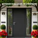 18W Motion Sensor Outdoor Lights Dusk to Dawn Outdoor Lighting 180 Folding IP65 Aluminum Wall lights Motion lights for outside Porch Light Rustproof Exterior Lighting Fixtures for Garage Yard