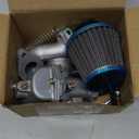 AUTOKAY PZ20 Carb Carburetor 49cc 70cc 90cc 100cc 110cc 125cc Coolster NST for Chinese ATV Quad Go kart 4 strokeSUNL TAOTAO JCL for Honda CRF50F XL75 CRF80F XR50R Carb with Gasket Air Filter