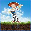 Toy-Inspired Story-Themed Happy Birthday Yard Signs, 7PCS Birthday Party Supplies Set with Stakes, Outdoor Lawn Party Decor for Unforgettable Celebrations, Outdoor Yard Decorations, Garden Party