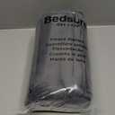 Bedsure GentleSoft Fleece Blanket Twin Size Dark Grey - 300GSM Lightweight Plush Fuzzy Cozy Soft Warm Blanket for Bed, Sofa, Couch, Travel, Camping, 60x80 inches (Charcoal)