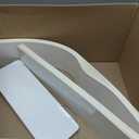 3 Pack Portable White Cylinder Stands for Party, 31.5", 23.6", 15.7" Height Foldable Cardboard Tall Cake Pedestal Stand Flower Floral Pillar Table Stand, cilindros para fiestas redondos blancos for Wedding Parties