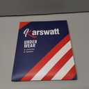 KARSWATT Washable Urinary Incontinence Underwear for Men, 5" Longer Leg Front Absorbent Boxer Brief for Bladder Control (Medium, Gray) (Gray, M)