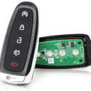 Smart Remote Key Fob Replacement for Ford Escape Titanium 2013-2016 Focus C-Max Maverick 315Mhz ID83 Chip FCC ID: M3N5WY8609, P/N: 164-R7995, CJ5T-15K601-Dx