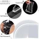3 x Cellophane Bags 2x3 Inches Clear Self Adhesive Cellophane Bags Adhesive Resealable Plastic Poly Cellophane Treat Bag for Earrings Candy Jewelry Gifts Decorative Favor