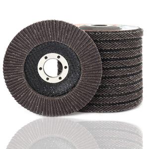 SI FANG 240 Grit Flap Discs 4 1/2 Inch Aluminum Oxide 10 Pack Angle Grinder Attachment Sanding Disc Blending Grinding Finishing